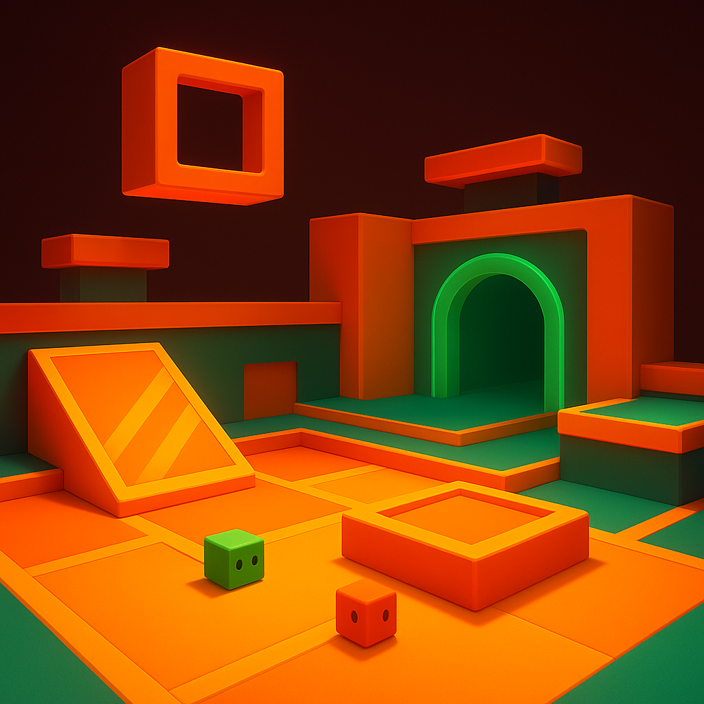 player gallery: a colorful arena snapshot